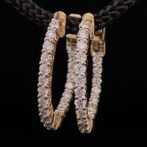 #306063 14K White Gold Earrings
