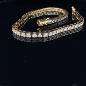 #Rod113 14K White Gold 4.0CTW Bracelet|#Rod113 974500 14K White Gold 4.0CTW Bracelet